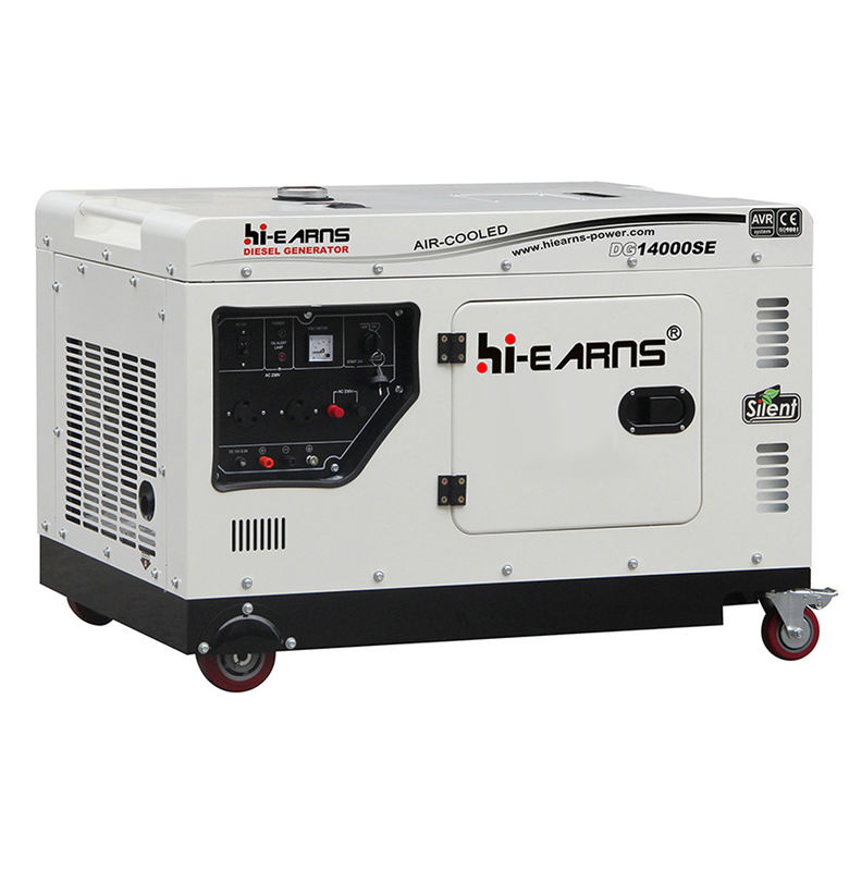 45A AC Single Phase Genset 10kva Silent Diesel Generator Low Noise